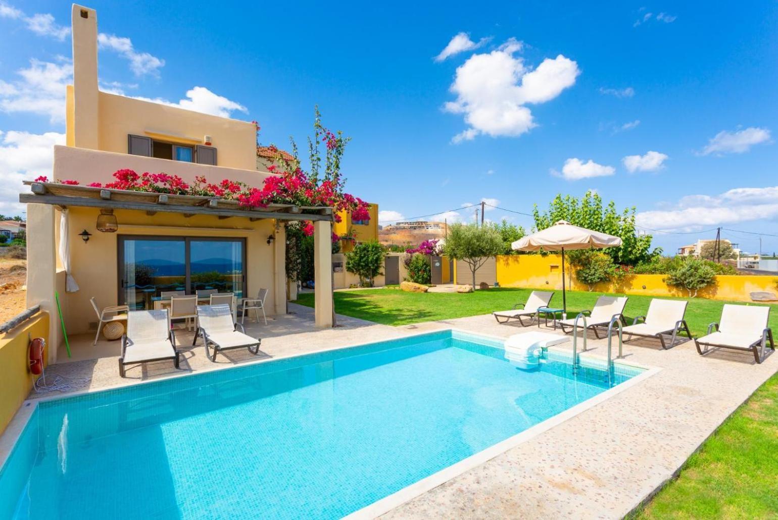 Villa Almira Pigianos Kampos (Crete) Exterior foto
